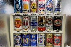 AUS563-580 Fosters Lager Export, Fosters Lager Premium Quality Beer, Fosters lager World Expo, Fosters Light, KB Lager 375ml, Melbourne Bitter Can, Red Centre Lager Beer, Reschs DA Dinner Ale, Reschs Pilsener, Swan Lager Export, Swan Lager , Schwan Export lager, Tasmanian Lager Beer, Tooheys Draught, Tooheys Old Hunter, Tooheys 2.2 Lite, Tooheys Flag Ale Draught Brewed, Tooheys Export Pilsener, Australian Beer Can Collection, ABCCA, Beer Can from Australia, Australian Craft Beer Can