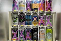 AUS643-660 Banks Brewing Night Moves, Boatrocker Pilsner Crisp & Hoppy, Bonehead George Zwicklbier, Carlton Zero 0, 0, Coopers Dry 3, 5, Hawke´s Half XPA, Hop Nation Mind Ya Head Non-Alc XPA, Hop Nation Stars Align Non-Alc Stout, Bells Beach Jan Juc, Japanese Rice Lager, Local Brewing Co., Lorry Boys Pale Ale, Lorry Boys Pacific Ale, Lorry Boys Hazy Pale, Limestone Coast Brewing Oatmeal Stout, Limestone Brewing Poseidon´s Pride Pale Ale, Limestone Coast Brewing Stormy Seas Session Ale, Boatrocker Norther Red English Red Ale, Australian craft beer cans, ABCCA, Australian Beer Can Collector