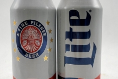 BAB052 MILLER LITE AMERICAN FLAG EDITION USA 5 EURO