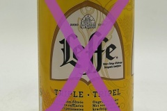 BEL154 Leffe Triple . Tripel Biere non-filtree, Belgian Beer, Belgische Bierdose, Belgian Craft Beer, Belgian Beer Can Collector