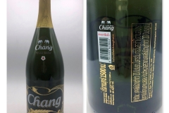 Chang 25th Annaversery glass bottle 1500ml Thailand 5 Euro