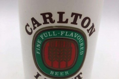 Carlton Light Stubby Holder / Beer Can Cooler Hard Plastic Cover - Styrofoam inside Australia 2 EURO