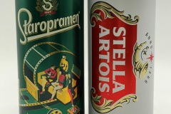 BUL018-019 Staropramen Movie Edition Limited Edition, Stella Artois Bulgaria,  Bulgarian Beer, beer cans from Bulgaria, Bulgaria Beer Can Collector