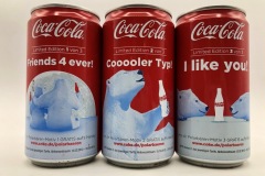 CCS052 Ice Bears Friends 4 Ever, Cooooler Typ, I like You 1-3 250ml 2012 Germany 12 EURO