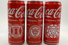 CCS061 Coca Cola Avengers Edition 3 Can Set 2023 Germany 9 EURO  Coke can collector Coke Can Collector