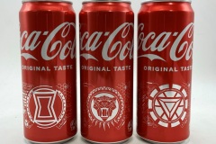 CCS063 Coca Cola Avengers Edition 3 Can Set 2023 Austria 9 EURO  Coke can collector Coke Can Collector