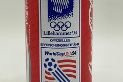 CCC558 Coca-Cola Original "Lillehammer `94/World Cup USA94 Edition" 1994 Germany 330ml 2 EURO Coke can collector, Coca-Cola Collection, Coke Collector