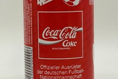 CCC568 Coca-Cola Original "Offizeller Ausrüster DFB 87/88" 1987 Germany 330ml 2 EURO Coke can collector, Coca-Cola Collection, Coke Collector