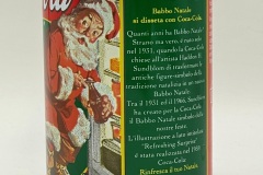 CCC576 Coca-Cola Original "Babbo Natale No 2 di 5" 1997 Italy 330ml 2 EURO Coke can collector, Coca-Cola Collection, Coke Collector