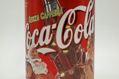 CCC611 Coca-Cola Senza Caffeina \"Santa Collezione 1998 Sogetto 34 di 4\" 1998 Italy 330ml 2 EURO Coke can collector, Coca Cola Collection, Coke Collector