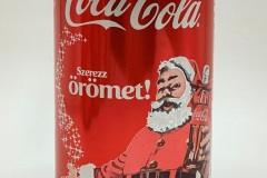 CCC612 Coca-Cola Original \"Santa Szerezz Örömet!\" 2014 Hungary 330ml 2 EURO Coke can collector, Coca Cola Collection, Coke Collector