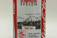 CCC614 Coca-Cola Original \"Stede van de olympische Spelen - Tokio 1964\" 1992 Netherlands 330ml 2 EURO Coke can collector, Coca Cola Collection, Coke Collector