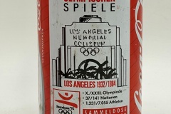 CCC617 Coca-Cola Original \"Gastbeber der Olympischen Spiele - Los Angeles 1931/1984 Sammeldose 8 von 19\" 1992 Germany 330ml 2 EURO Coke can collector, Coca Cola Collection, Coke Collector