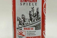 CCC618 Coca-Cola Original \"Gastbeber der Olympischen Spiele - Berlin 1936 Sammeldose 9 von 19\" 1992 Germany 330ml 2 EURO Coke can collector, Coca Cola Collection, Coke Collector