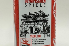 CCC621 Coca-Cola Original \"Gastbeber der Olympischen Spiele - Seoul 1988 Sammeldose 18 von 19\" 1992 Germany 330ml 2 EURO Coke can collector, Coca Cola Collection, Coke Collector