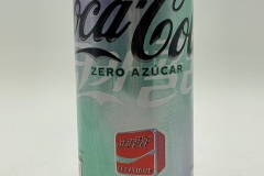 CCC626 Coca-Cola Zero Azucar K-Wave Limited Edition 330ml Slim Can 2024 Spain 2 EURO