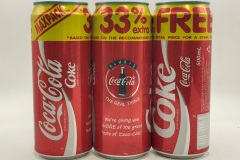 CCC642 Coca-Cola Original 33% Extra Free Maxpack 2006 Australia 500ml 2 EURO  Coke can collector, Coca-Cola Collection, Coke Collector