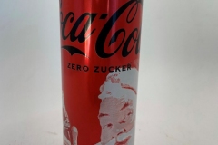 CCC438 Coca Cola Zero Zucker "Santa Edition" 2021 Austria 2 EURO Coke can colection, coke can set, coke collector