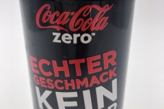 CCC200 Coke Zero "Echter Geschmack" 2012 France 2 EURO Coke Collection, Coke Collector, Coke Can Collection, Cola Dosen Sammlung