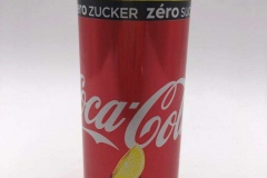 CCC413 Zero Zucker Lemon 250ml Slim Can 2020 Austria 2 EURO Coke can colection, coke can set, coke collector