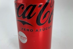 CCC427 Coca Cola Zero 2021 Spain 2 EURO Coke can colection, coke can set, coke collector