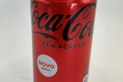 CCC434 Coca Cola Sem Acucar 220ml Brasil 2 EURO Coke can colection, coke can set, coke collector