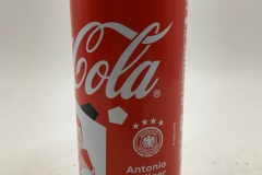 CCC443 Coca Cola Euro 2020 Antonio Rüdiger 02/24 2021 GERMANY 2 EURO coke can colection