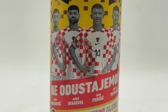 CRO037 Ozujsko Ne Odustajemo! 25 Codina, Croatia National Team Pivo, Croatian beer can collection, Bierdose Kroatien