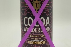 GBR283 Thornbridge Cocoa Wonderland Chocolate Porter, UK beer can, England beer can, United Kingdom beer can collection