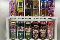 HUN013-024 Hungary beer can collection , Ungarische Bierdose