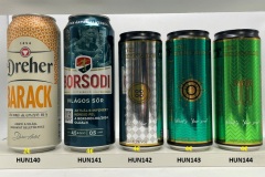 HUN140-144 Dreher Barack, Borsodi Vilagos Sör Soccer Edition 2024 No. 2,The Beer tailor IPA Premium  Craft Beer,  The Beer tailor Easy lager, The Beer Tailor Wit Beer,  Craft Beer Hungary, Beer Can Collection Hungary, Hungarian Beer Can Collection, Ungarisches Craft Bier