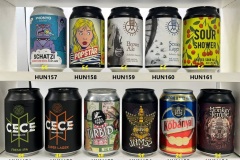 HUN151-161 CECE Brewing Co. Fresh IPA, CECE Brewing Co. Super Lager, Feher Myul Turbid New England IPA, JAM52, Köbänyai, Monkey Temple, Monyo Schatzi, Popstar Gluten Free IPA, Reketye Brewing Co. Brown Ale, Reketye Brewing Co Session Lager, Sour Shower Fruited Sour Ale,  Craft Beer Hungary, Beer Can Collection Hungary, Hungarian Beer Can Collection, Ungarisches Craft Bier