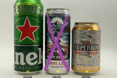 ITA254-256 Heineken Original 50cl, Tovel Lake Mountain Beer Hoppy Pilsner, Superior Italian Plae Lager New Edition 2024, Craft Beer from Italy and Austria, Italian Craft beer cans, Beer Can Collector From Italy, Italienische Bierdosen