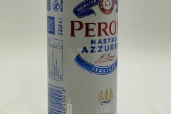 ITA253 Peroni Nastro Azzuro Slim Can Italy 0,33ml,  Beer Can Collectors, Italian Beer Can, Bierdose Japan, Bierdose Italien, Beer Can Collector