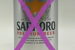 MAS022 Sapporo Premium Beer 33cl, Beer brewed in Malaysia, Beer Can Malaysia, Malaysian Beer Can Collector, Craft Beer Malaysia