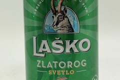 SLO096 Lasko Zlatorog Svetlo Slovensko Pivo, Slovenia can Bierdose aus Slovenien, Slovenian Beer Can Collection