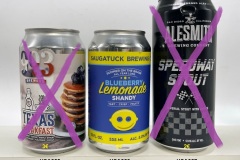USA355-357 903 Brewers Texas Breakfast, Saugatuck Brewing Blueberry Lemonad Shandy, Alesmith Speedway Stout, American Craft Beer Cans, Craft Beer Collector, USA beer cans, ABCCA